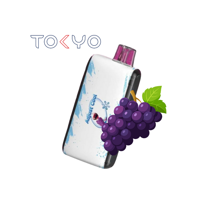 Tokyo Adjust Cool 50k Grape Wine Disposable عنب